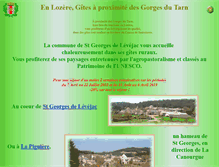 Tablet Screenshot of gites-stgeorges.com